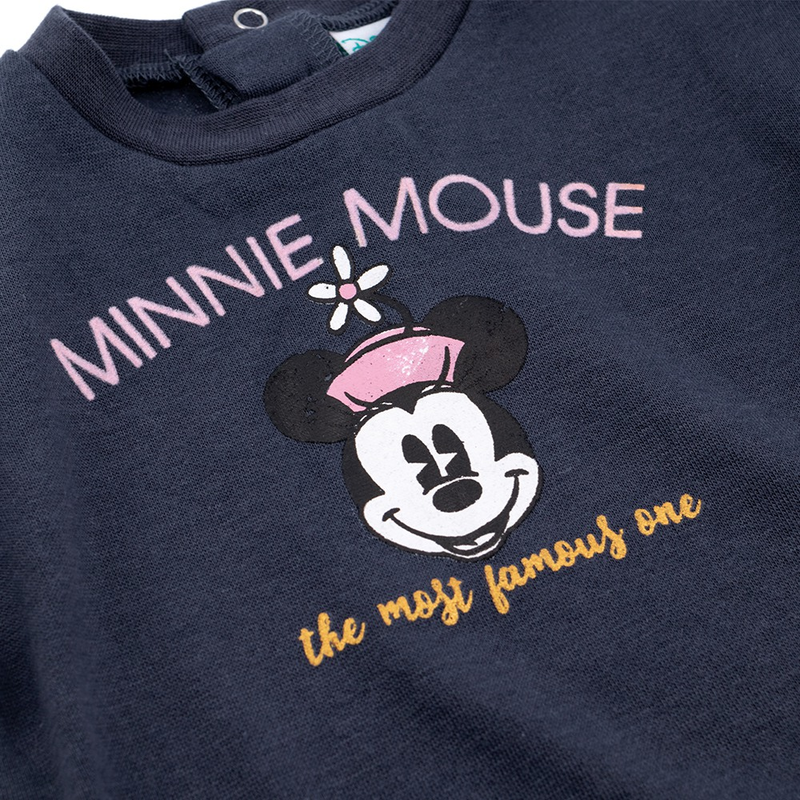 Disney Mädchen Pullover Sweatshirt Minnie Mouse grau Disney Mädchen Pullover Sweatshirt Minnie Mouse grau